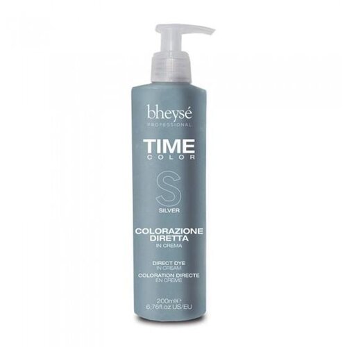  BHEYSE&amp;#039; TIME COLOR DIRETTA Polutrajna farba za kosu 200ml Silver Slike