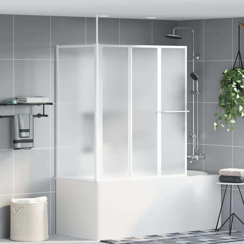  Kopalna zaslonka Mlečno 120 x 70 x 137 cm Aluminij & PP panel, (5000093284) Cene