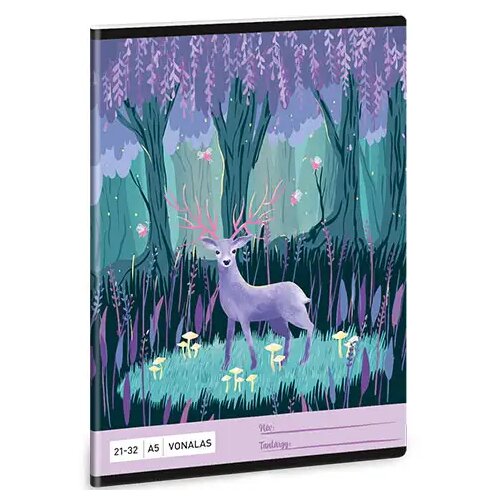 Ars Una Črtasti zvezek A/5 21-32 : Midnight Wish Cene