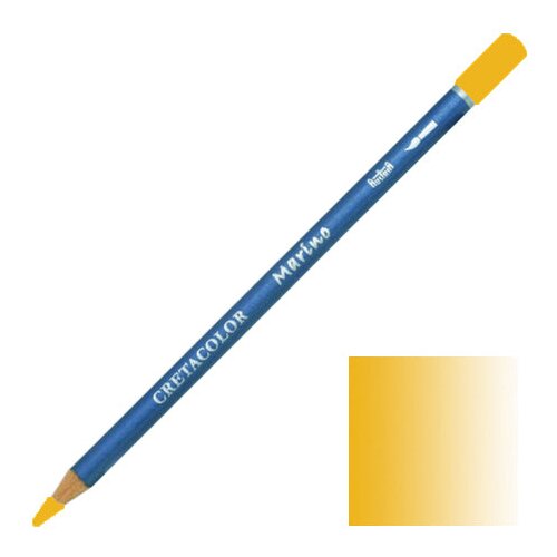  Umetni&amp;scaron;ke lesene barvice aquarel Cretacolor marino permanentno temno rumene 3 kosi v kartonski &amp;scaron;katli Slike