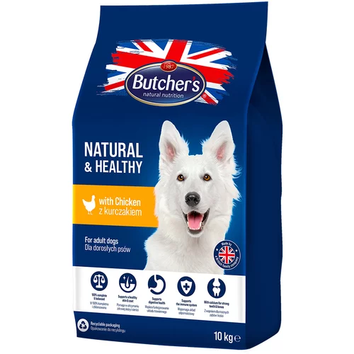 Butcher's Natural & Healthy s piletinom - 2 x 10 kg