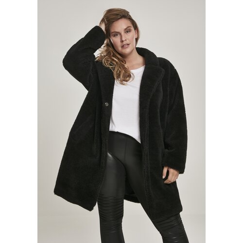 Urban Classics Women's Oversized Sherpa Coat Black Cijene