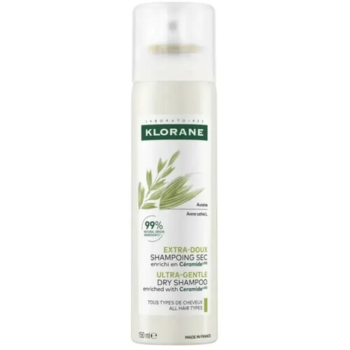 Klorane &amp;Scaron;ampon za suvo pranje kose ovas i ceramidi, 150 ml Slike