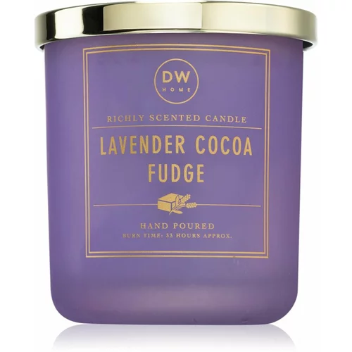 DW Home Signature Lavender Cocoa Fudge dišeča sveča 264 g