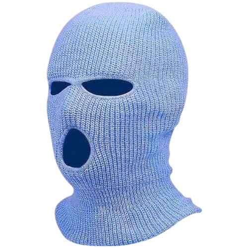 Balaclava pletena maska sa 3 rupe (plava) Cijene