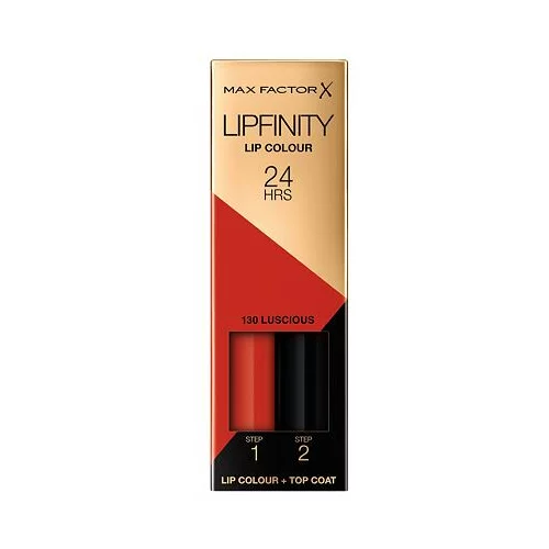 Max Factor lipfinity lip colour tekoča šminka 4,2 g odtenek 130 luscious za ženske