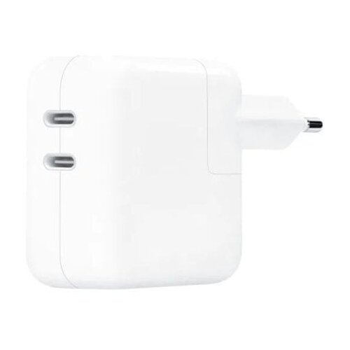 Apple Punjac Apple 2x USB-C 35W MW2K3ZM/A White Slike