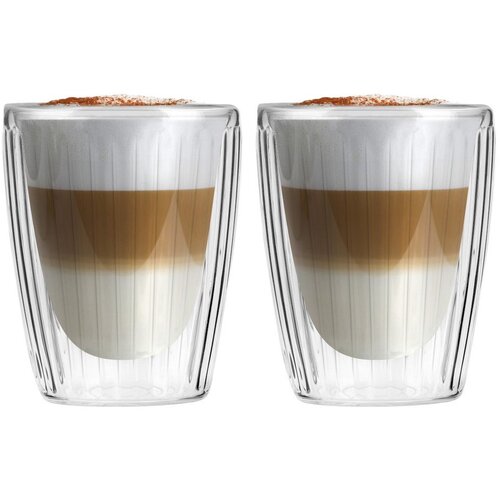 Vialli Design Steklene skodelice v kompletu za kapučino 2 ks 250 ml Livio Duo &ndash; Cene