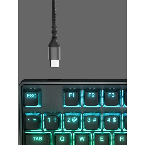 Steel Series Gaming Keyboard Apex 9 TKL, RGB LED light, US, Black, Wired Slike