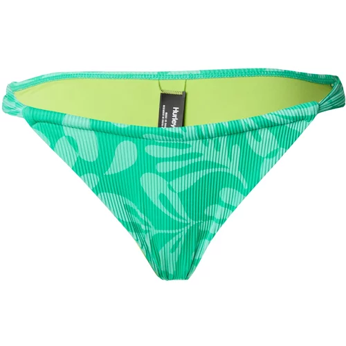 Hurley Športne bikini hlačke zelena / svetlo zelena