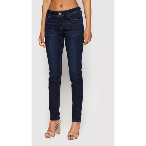 Morgan Jeans hlače 211-POM.P Mornarsko modra Slim Fit