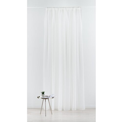 Mendola Fabrics Krem prozirna zavjesa od voila 140x245 cm Crush &amp;ndash; Slike
