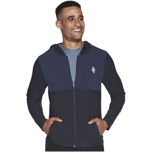 Skechers Ultra Go Lite Full Zip Hoodie Plava Slike