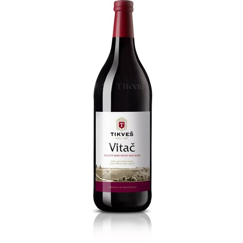 Tikveš Crno vino TIKVEŠ Vitač 1l Cene