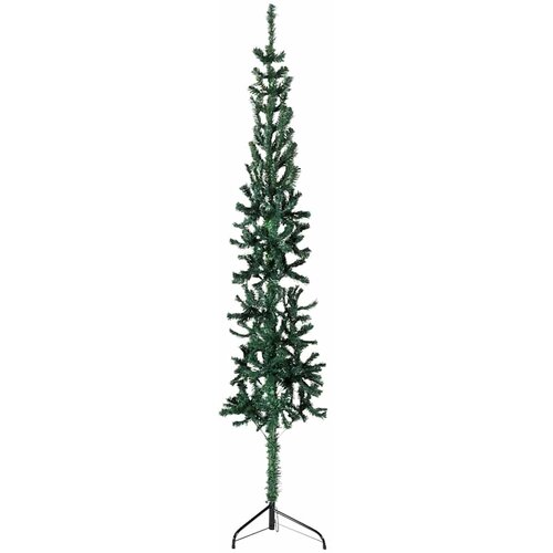  Tanka umjetna polovica božićnog drvca sa stalkom zelena 120 cm Cene
