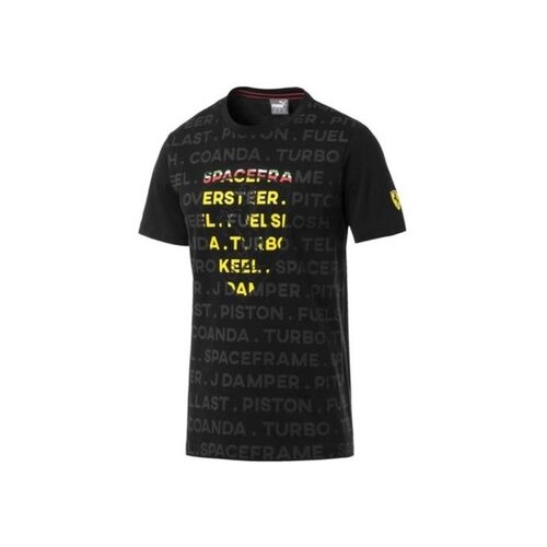 Puma ferrari big shield tee crna Slike