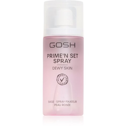Gosh Prime'n Set Dewy Skin posvetlitveno fiksacijsko pr&scaron;ilo za obraz 50 ml Cene