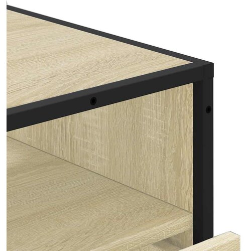  Ormar s ladicama sonoma hrast 70x41x83,5 cm izrađeno drvo Slike