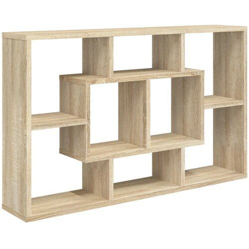 Maison Chic Stenska polica - Viseča Polica sonoma hrast 85x16x52,5 cm inženirski les, (21793964) Slike