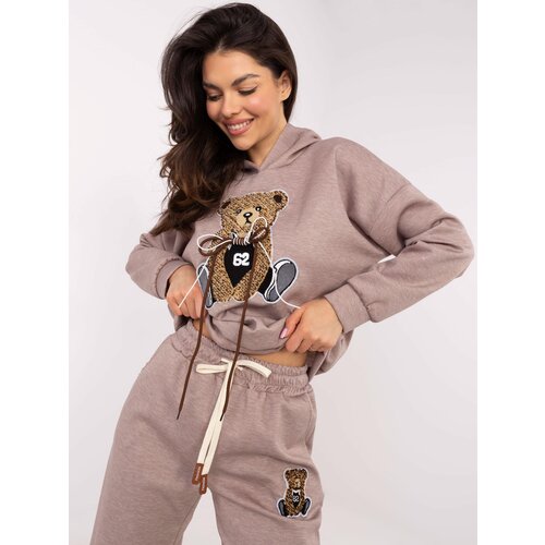 Italy Moda Set-MI-KMPL-M58521.37P-dark beige Cene