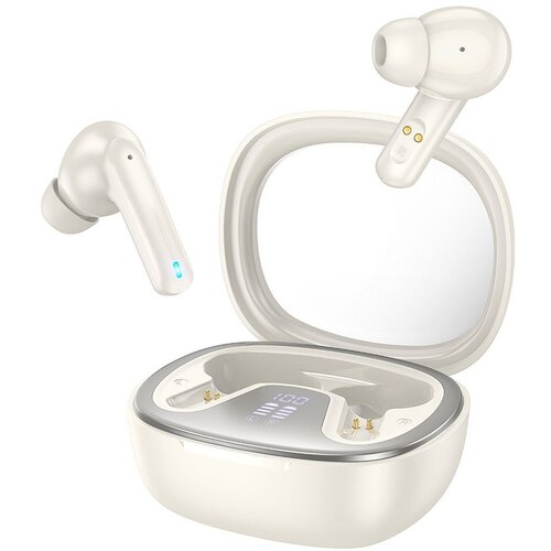 Hoco bluetooth slu&amp;scaron;alice tws shadow EQ6 bele Slike