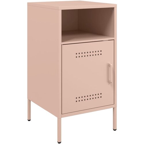 Maison Chic Nočna omarica - Nočna miza roza 36x39x68 cm jeklo, (21690020) Cene