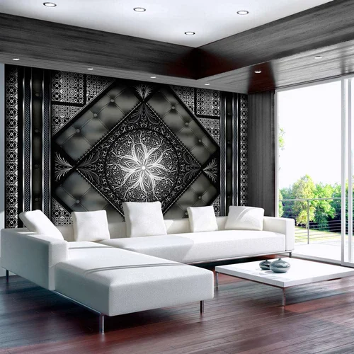  tapeta - Black mosaic 100x70