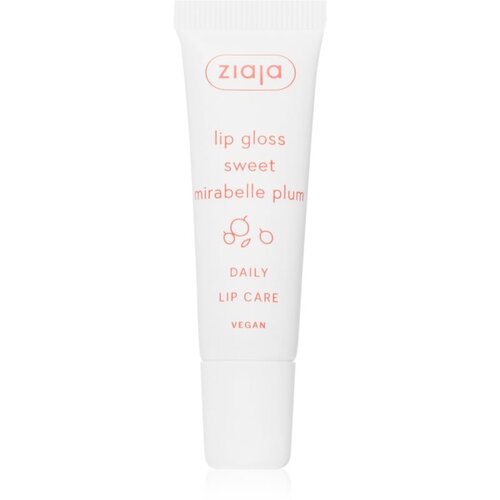 Ziaja Sweet Mirabelle Plum sjajilo za njegu usana 12 ml Slike