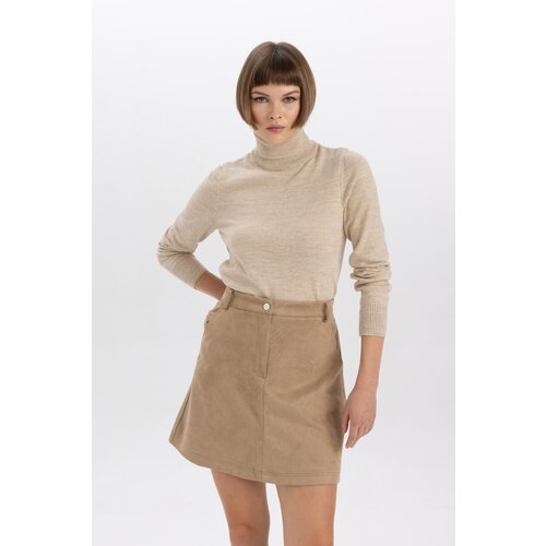 Defacto Relax Fit Turtleneck Cashmere Textured Extra Soft Sweater Slike
