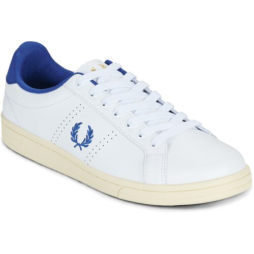 Fred Perry Nizke superge B721 LEATHER Bela Slike