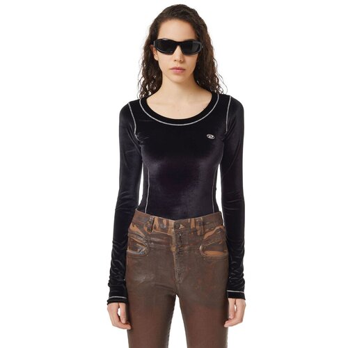 Diesel T-shirt - T-VELLY T-SHIRT black Slike