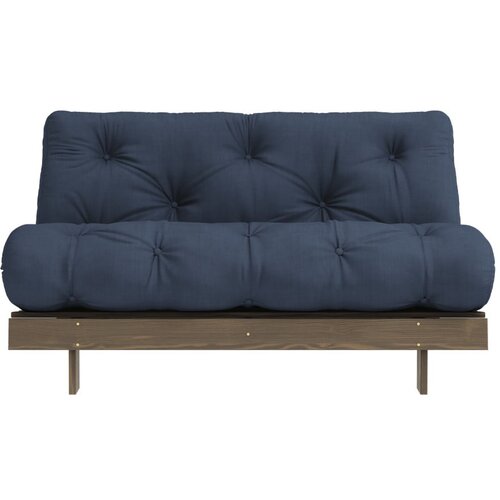 Karup Design Temno modra raztegljiva sedežna garnitura 140 cm Roots – Cene