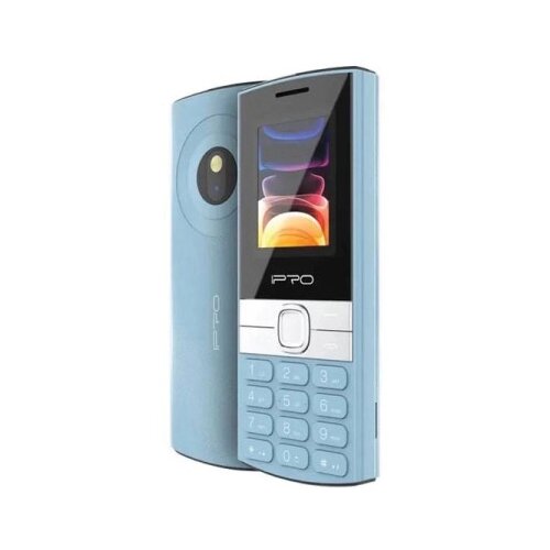Ipro A12 blue feature mobilni telefon 2G GSM/LCD/800mAh/32MB/32MB/BT/Wifi fm/dual-sim Slike