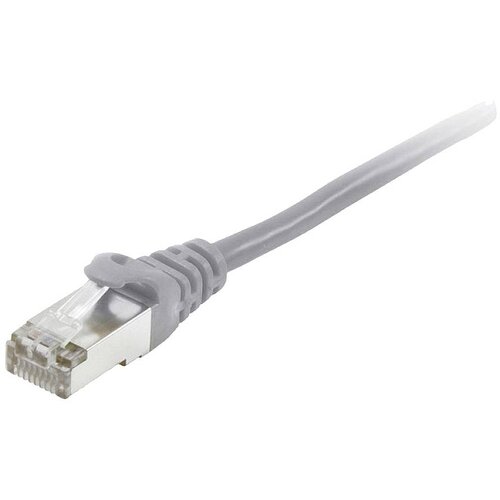 Equip 605503 RJ45 omrežni kabel\, Patch kabel CAT 6 S/FTP 0.25 m siva pozlačeni konektorji 1 kos, (20421392) Cene