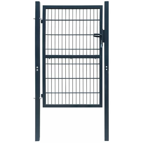  Tamno siva 2D vrata ograde (Mono) 106 x 210 cm