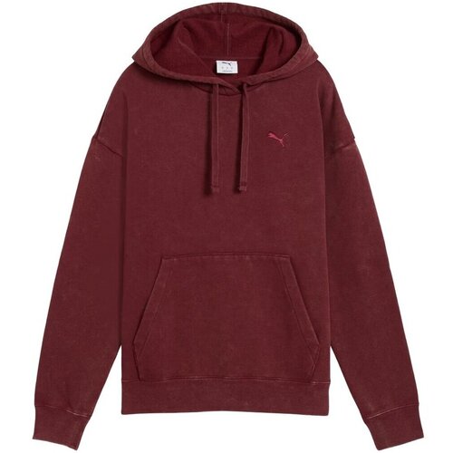 Puma Puloverji Ess Elevated Relaxed Wash Bordo Slike