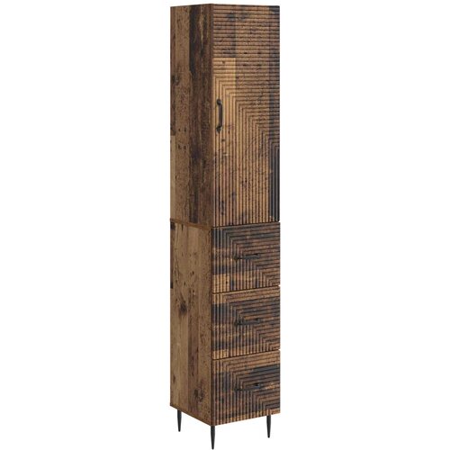 vidaXL Set ormara 2 kom. 33 x 34 5 x 90 cm Konstruirano drvo - Staro drvo Cene