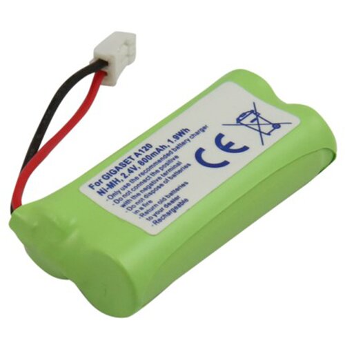 AVIZAR Baterija za telefone Siemens Gigaset A120 / A24X / AS150 NiMH 2.4V 800mAh, Zelena, (5000070209) Cene