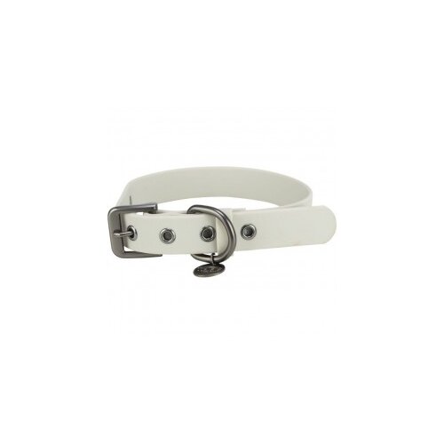  ogrlica city style pvc s m 30 37cm/20mm svetlo siva Slike