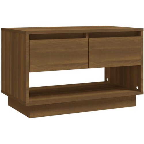 Maison Chic TV omarica - TV stojalo - Televizijska omarica rjavi hrast 70x41x44 cm iverna plo&amp;scaron;ča, (21699813) Slike