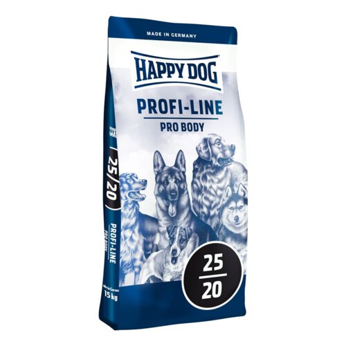 Happy Dog Suva hrana za pse Profi-Line Pro Body, Piletina i Ćuretina, 15kg Cene
