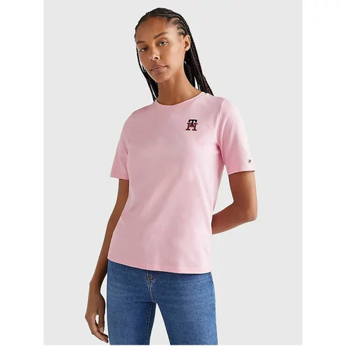 Tommy Hilfiger Pink Women's T-Shirt - Women