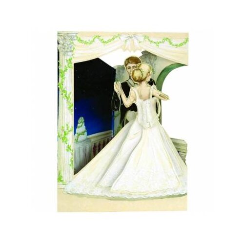 Santoro Swing - Čestitka 3D - Swing, Wedding, Dance Cene