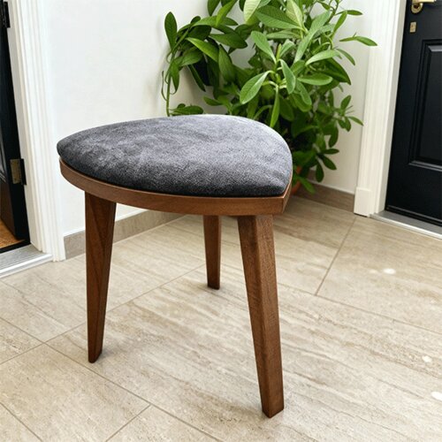 Meda_Furniture Yoru - orah hoklica sa tapaciranim sedi&amp;scaron;tem Slike