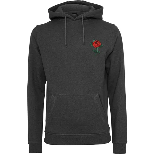 Mister Tee Men's Rose Hoody Sweatshirt - Grey