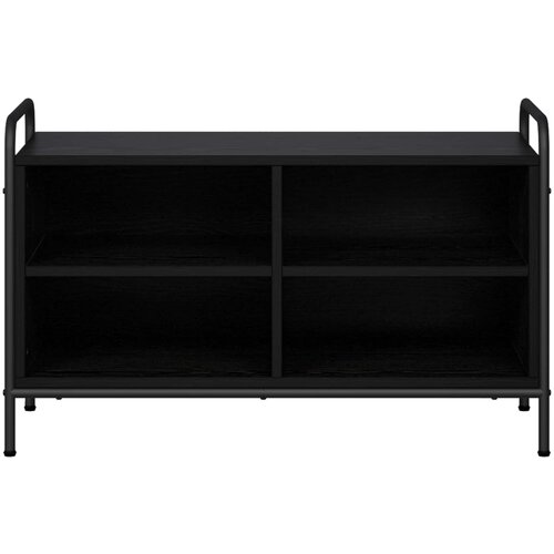  TV ormar 140 x 39,5 x 50 cm Crni hrast Konstruirano drvo Slike