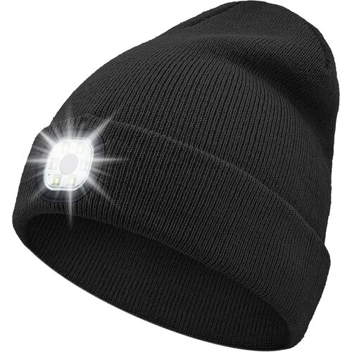 INF LED kapa s slu&amp;scaron;alkami - svetilko Black, (21644512) Slike