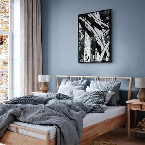  Slika - City Geometry (1 Part) Vertical 40x60 U crnom drvenom okviru Cijene