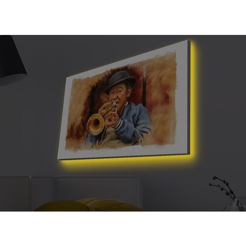 Wallity Slika sa LED osvetljenjem 4570MDACT-005, 45x70 cm Cene