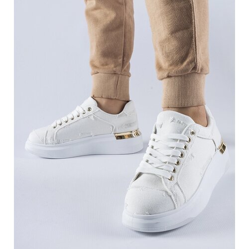 Gemre White platform sneakers Ossona Slike
